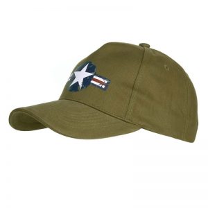 Fostex BASEBALL CAP USAF WWII Groen
