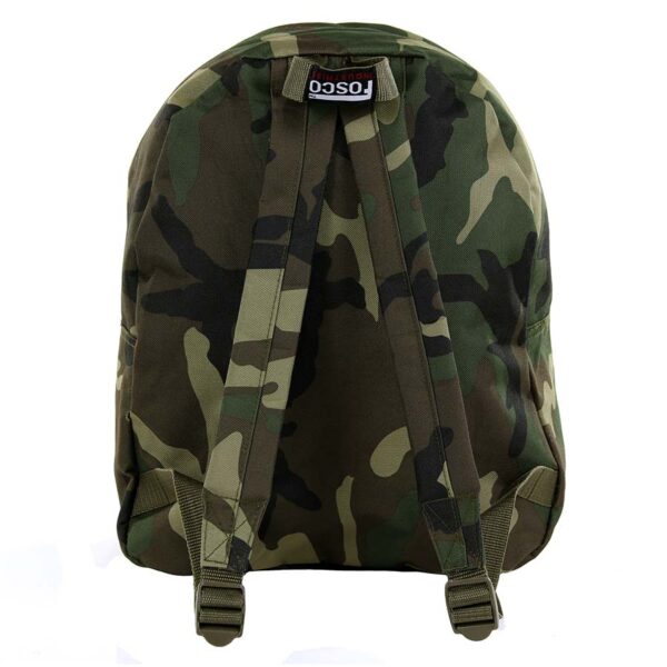 351551 Kinder rugzak camo3 <big><strong>Fosco Industries</strong><strong>® Kids Rugzak</strong></big> <hr /> <big>Kinder rugzak in camouflagekleuren. Leuke lichtgewicht rugzak voor de kids. Perfect voor naar school of tijdens een dagje uit.</big> <strong>Afmeting:</strong> 30 X 12 X 35 cm <strong>Materiaal: </strong>100% polyester <div class="colordesc"></div>