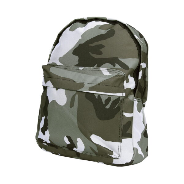 351551 Kinder rugzak camo4 <big><strong>Fosco Industries</strong><strong>® Kids Rugzak</strong></big> <hr /> <big>Kinder rugzak in camouflagekleuren. Leuke lichtgewicht rugzak voor de kids. Perfect voor naar school of tijdens een dagje uit.</big> <strong>Afmeting:</strong> 30 X 12 X 35 cm <strong>Materiaal: </strong>100% polyester <div class="colordesc"></div>