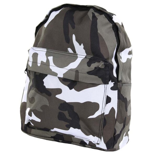351551 Kinder rugzak camo7 <big><strong>Fosco Industries</strong><strong>® Kids Rugzak</strong></big> <hr /> <big>Kinder rugzak in camouflagekleuren. Leuke lichtgewicht rugzak voor de kids. Perfect voor naar school of tijdens een dagje uit.</big> <strong>Afmeting:</strong> 30 X 12 X 35 cm <strong>Materiaal: </strong>100% polyester <div class="colordesc"></div>