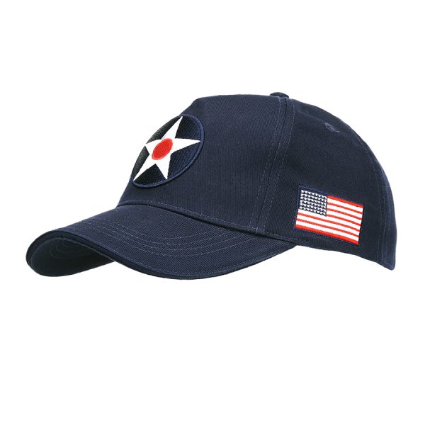 1111215111 Baseball cap US Army Air Corps <strong>Fostex Garments</strong><strong>®</strong><strong> US Army Air Corps</strong> <hr /> Baseball cap met US Army Air Corps logo geborduurd. De baseball cap heeft 3D geborduurde logo’s en is verstelbaar aan de achterzijde. De pasvorm van de baseball cap is perfect welke zorgt voor optimaal comfort. <strong>Materiaal:</strong> 100% katoen <strong>Maat:</strong> One size fits all <strong>EAN Code: </strong>8719298247548 <strong>US Army Air Corps Logo</strong> De United States Army Air Corps (USAAC) was de luchtoorlog service van de Verenigde Staten tussen 1926 en 1941. Dit logo was te vinden op alle militaire vliegtuigen van de Amerikaanse Luchtmacht.