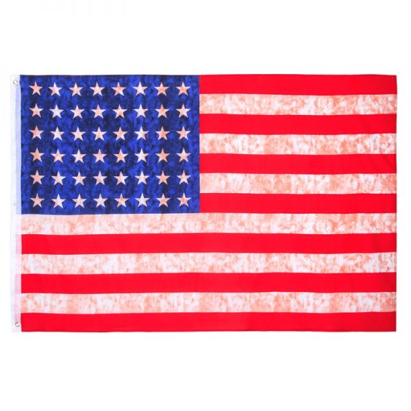 447233 Vlag USA vintage <big><strong>USA Vlag 48 sterren vintage look</strong></big> <hr /> <big>Vlag van 100% katoen</big> <strong>Afmeting: </strong>105 X 155 cm