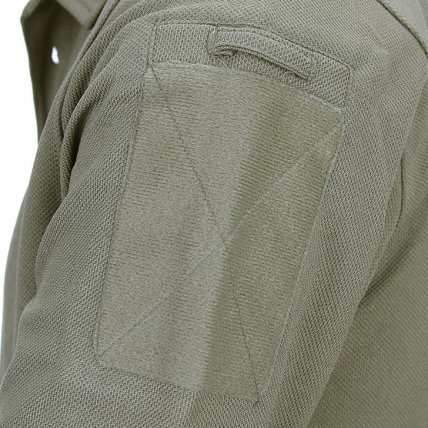 1111133406 Tactical polo Quick Dry long sleeve3 Tactical polo Quick Dry van 100% polyester Wolf Grey. Optimale bewegingsvrijheid door de zachte stretch stof. Quick Dry materiaal is sneldrogend en vochtregulerend. Beide mouwen zijn voorzien van een pennen vakje. Tevens zit er op de linker mouw klittenband. <a title="Maattabel" href="https://dump.dev.newagents.nl/wp-content/uploads/2022/06/133406-Tactical-polo-Quick-Dry-lange-mouw-maattabel.pdf" target="_blank" rel="noopener noreferrer"><button><span style="color: #ef471f; font-size: medium;"><strong>Maattabel</strong></span></button></a>