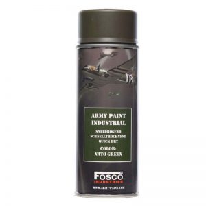 Spuitbus leger verf 400 ml - NATO Groen