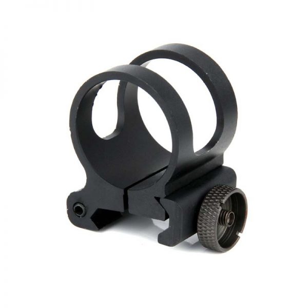 466940 FMA 1 inch flashlight rail mount TB328 Zaklamp houder 1 inch. Te monteren op de rail mount van de helm. zwart