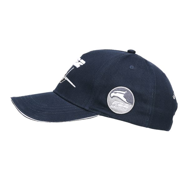 111215216 Kinder baseball cap F 22 U.S. Air Force2 Kinder Baseball cap Blauw van de U.S. Air Force F-22 straaljager van 100% katoen. De baseball cap heeft 3D geborduurde tekst en is verstelbaar aan de achterzijde. De pasvorm van de baseball cap is perfect en dankzij de verstelbaarheid past deze cap ieder kind. &nbsp;