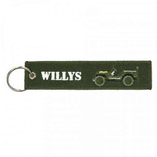 251305 1586 Sleutelhanger Willys 80 Sleutelhanger van 100% nylon.