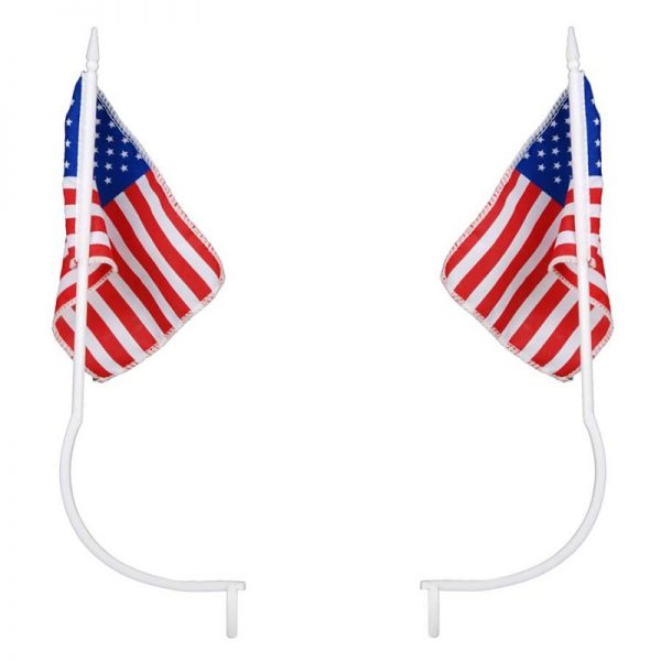 415130 Nummerplaat vlag USA Aluminium plaat met tekst/afbeelding.