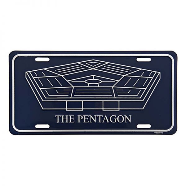 415141 581 Nummerplaat Pentagon 2185 Aluminium plaat met tekst/afbeelding.