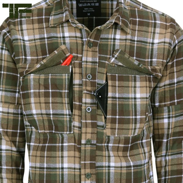 111135505 TF 2215 flanel Contractor shirt2 <h3 data-start="0" data-end="70"><strong data-start="4" data-end="68">TF-2215 Flannel Contractor Overhemd – Tactisch & Functioneel</strong></h3> <p data-start="72" data-end="502">Het <strong data-start="76" data-end="115">TF-2215 Flannel Contractor Overhemd</strong> is speciaal ontwikkeld voor de <strong data-start="147" data-end="176">actieve outdoorliefhebber</strong> die waarde hecht aan <strong data-start="198" data-end="248">comfort, functionaliteit en een robuust design</strong>. Dit <strong data-start="254" data-end="300">hoge kwaliteit flanellen katoenen overhemd</strong> is niet alleen <strong data-start="316" data-end="339">duurzaam en ademend</strong>, maar ook voorzien van diverse <strong data-start="371" data-end="398">tactische eigenschappen</strong> die het perfect maken voor <strong data-start="426" data-end="499">outdoor avonturen, survival, airsoft, reizen en professioneel gebruik</strong>.</p> <p data-start="504" data-end="847">Dit veelzijdige overhemd combineert <strong data-start="540" data-end="597">een klassieke uitstraling met moderne functionaliteit</strong>, waardoor het zowel in het <strong data-start="625" data-end="680">dagelijks leven als tijdens uitdagende activiteiten</strong> een uitstekende keuze is. Dankzij de <strong data-start="718" data-end="778">praktische zakken met ritssluiting en klittenbandpanelen</strong> kun je <strong data-start="786" data-end="844">kleine gear, documenten of accessoires veilig opbergen</strong>.</p>