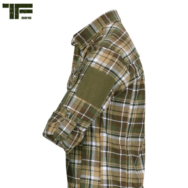 111135505 TF 2215 flanel Contractor shirt7 <h3 data-start="0" data-end="70"><strong data-start="4" data-end="68">TF-2215 Flannel Contractor Overhemd – Tactisch & Functioneel</strong></h3> <p data-start="72" data-end="502">Het <strong data-start="76" data-end="115">TF-2215 Flannel Contractor Overhemd</strong> is speciaal ontwikkeld voor de <strong data-start="147" data-end="176">actieve outdoorliefhebber</strong> die waarde hecht aan <strong data-start="198" data-end="248">comfort, functionaliteit en een robuust design</strong>. Dit <strong data-start="254" data-end="300">hoge kwaliteit flanellen katoenen overhemd</strong> is niet alleen <strong data-start="316" data-end="339">duurzaam en ademend</strong>, maar ook voorzien van diverse <strong data-start="371" data-end="398">tactische eigenschappen</strong> die het perfect maken voor <strong data-start="426" data-end="499">outdoor avonturen, survival, airsoft, reizen en professioneel gebruik</strong>.</p> <p data-start="504" data-end="847">Dit veelzijdige overhemd combineert <strong data-start="540" data-end="597">een klassieke uitstraling met moderne functionaliteit</strong>, waardoor het zowel in het <strong data-start="625" data-end="680">dagelijks leven als tijdens uitdagende activiteiten</strong> een uitstekende keuze is. Dankzij de <strong data-start="718" data-end="778">praktische zakken met ritssluiting en klittenbandpanelen</strong> kun je <strong data-start="786" data-end="844">kleine gear, documenten of accessoires veilig opbergen</strong>.</p>