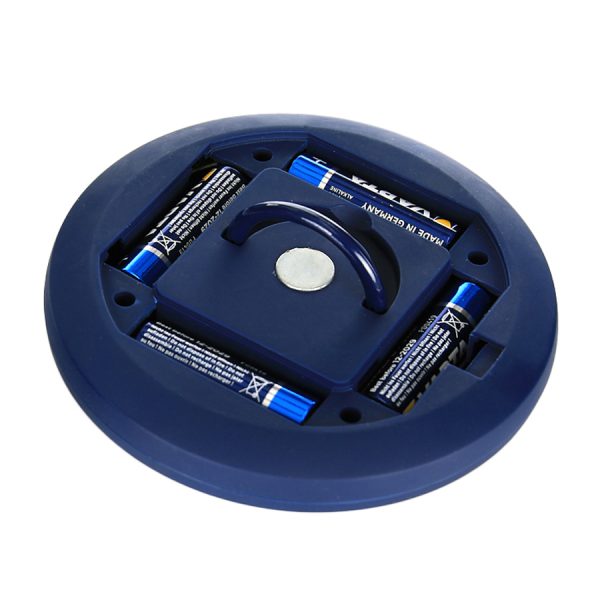 111369442 Camping lantaarn 24 LED3 <big>Gebruiksvriendelijk camping lantaarn met 24 leds en ophanghaak. Werkt op 4 AA batterijen (exclusief).</big> <strong>Eigenschappen:</strong> <ul> <li><big>Voorzien van afstandsbediening</big></li> <li><big>Achterkant voorzien van sterke magneet zodat je de lamp makkelijk hechten aan caravan of in de top van je tent.</big></li> <li><big>De LED verlichting heeft meerdere standen.</big></li> <li><big>Helder licht door 24 LEDS</big></li> <li><big>Ideaal voor camping, outdoor, bushcraft maar ook voor thuisgebruik.</big></li> </ul> Blauw