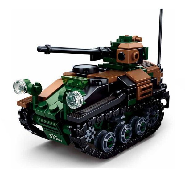 111413281 Sluban Armoured weapons carrier M38 B0750 16150 Sluban is hét merk met leger gerelateerde bouwsets. Sluban is een van de weinige aanbieders van bouwstenen die legerartikelen in haar assortiment heeft. Het voordeel van Sluban is dat het ook compatibel is met andere grote bouwsteenmerken, je hoeft je dus geen zorgen te maken dat sluban niet past op je andere bouwsteenmerken.