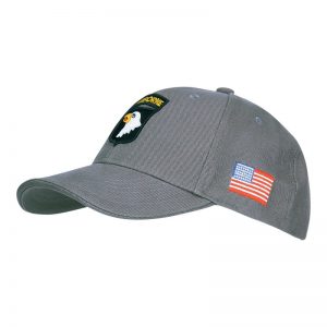 Baseball cap 101st Airborne Fostex - Grijs