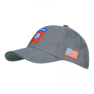 Baseball cap 82nd Airborne Fostex - Grijs