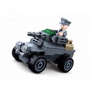 Sluban German Army Armored car M38-B0680C #16134