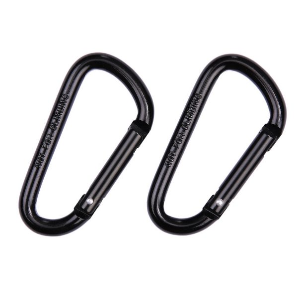 259144 BCB 8mm karabijnhaak 2 stuks CL114 <big>Handige Karabijnhaken, ideaal voor sleutels, mokken of zaklampen. Te gebruiken om bijna elk item aan uw webbing of rugzak te bevestigen.</big> <strong>Kenmerken:</strong> <ul> <li><big>Snelle clipactie</big></li> <li><big>2 karabijnhaken per verpakking</big></li> <li><big>Hoge treksterkte</big></li> <li><big>Verpakt in Bushcraft blisterverpakking</big></li> </ul>