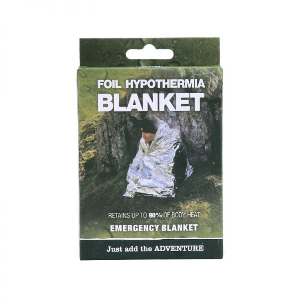 319391 BCB Emergency deken CL041 <big>BCB Emergency deken zilver/chrome. Lichtgewicht en compact deken welke in een noodsituatie gebruikt kan worden om warm te blijven. Houdt tot 90% van de lichaamswarmte vast.</big> <strong>Kenmerken:</strong> <ul> <li><big>Lichtgewicht folie </big></li> <li><big>NATO approved: NSN-7210-99-991-0460</big></li> <li><big>Grootte: 202 cm x 132 cm</big></li> </ul>