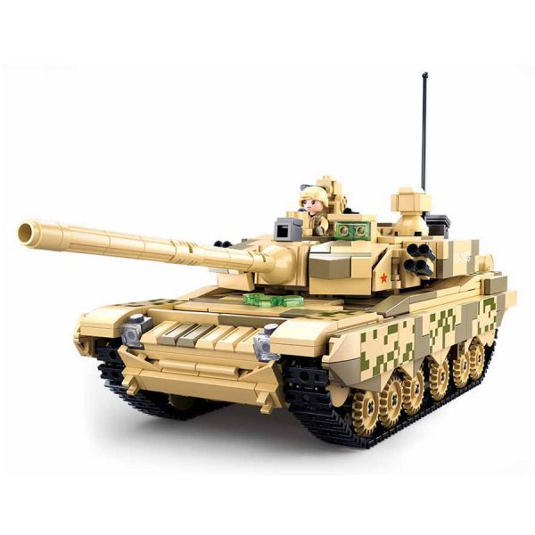 413287 Sluban Main battle tank M38 B0790 16163 1 Sluban is hét merk met leger gerelateerde bouwsets. Sluban is een van de weinige aanbieders van bouwstenen die legerartikelen in haar assortiment heeft. Het voordeel van Sluban is dat het ook compatibel is met andere grote bouwsteenmerken, je hoeft je dus geen zorgen te maken dat sluban niet past op je andere bouwsteenmerken.