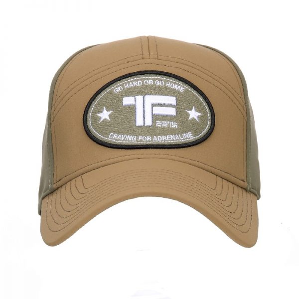 215108 TF 2215 Baseball cap flex two tone1 <big>Deze lichtgewicht cap is gemaakt van 4-way stretch materiaal, bestaande uit 88% Nylon en 12% elastisch en sneldrogend materiaal. Doordat de stof zo flexibel en licht is, zit de cap zeer comfortabel. De cap is voorzien van een elastische band waardoor het zich aanpast aan de grootte van het hoofd. (One size fits all).</big> Coyote <table class="table table-striped"> <tbody> <tr> <td>✔</td> <td>4-way stretch materiaal, daardoor zeer comfortabel</td> </tr> <tr> <td>✔</td> <td>Lichtgewicht</td> </tr> <tr> <td>✔</td> <td>Sneldrogend</td> </tr> <tr> <td>✔</td> <td>Geschikt voor meerdere maten d.m.v. een elastische hoofdband​</td> </tr> </tbody> </table>