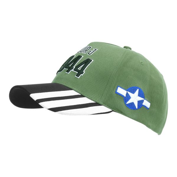215086 Baseball cap Jour J 1944 WWII 3D <big><strong>Fostex Garments® Jour J 1944 WWII Baseball Cap   </strong></big> <hr /> <big>Baseball cap van de Jour J 1944 WWII serie. De baseball cap heeft 3D geborduurde tekst en is verstelbaar aan de achterzijde. De pasvorm van de baseball cap is perfect welke zorgt voor optimaal comfort. <strong>Materiaal:</strong> 100% katoen <strong>Maat: </strong>One size fits all</big>