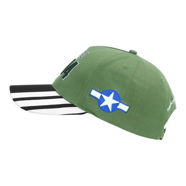 215086 Baseball cap Jour J 1944 WWII 3D1 <big><strong>Fostex Garments® Jour J 1944 WWII Baseball Cap   </strong></big> <hr /> <big>Baseball cap van de Jour J 1944 WWII serie. De baseball cap heeft 3D geborduurde tekst en is verstelbaar aan de achterzijde. De pasvorm van de baseball cap is perfect welke zorgt voor optimaal comfort. <strong>Materiaal:</strong> 100% katoen <strong>Maat: </strong>One size fits all</big>