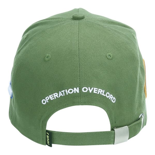 215086 Baseball cap Jour J 1944 WWII 3D3 <big><strong>Fostex Garments® Jour J 1944 WWII Baseball Cap   </strong></big> <hr /> <big>Baseball cap van de Jour J 1944 WWII serie. De baseball cap heeft 3D geborduurde tekst en is verstelbaar aan de achterzijde. De pasvorm van de baseball cap is perfect welke zorgt voor optimaal comfort. <strong>Materiaal:</strong> 100% katoen <strong>Maat: </strong>One size fits all</big>