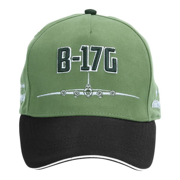 215087 Baseball cap B 17G 3D2 <big><strong>Fostex Garments</strong><strong>® B-17G    </strong></big> <hr /> <big>Baseball cap met B-17G logo geborduurd. De baseball cap heeft 3D geborduurde logo’s en is verstelbaar aan de achterzijde. De pasvorm van de baseball cap is perfect welke zorgt voor optimaal comfort.</big> <strong>Materiaal:</strong> 100% katoen <strong>Maat:</strong> One size fits all