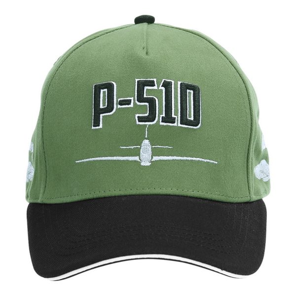 215091 Baseball cap P 51D 3D2 <big><strong>Fostex Garments</strong><strong>® P-51D      </strong></big> <hr /> <big>Baseball cap met P-51D logo geborduurd. De baseball cap heeft 3D geborduurde logo’s en is verstelbaar aan de achterzijde. De pasvorm van de baseball cap is perfect welke zorgt voor optimaal comfort. <strong>Materiaal:</strong> 100% katoen <strong>Maat:</strong> One size fits all</big> Groen