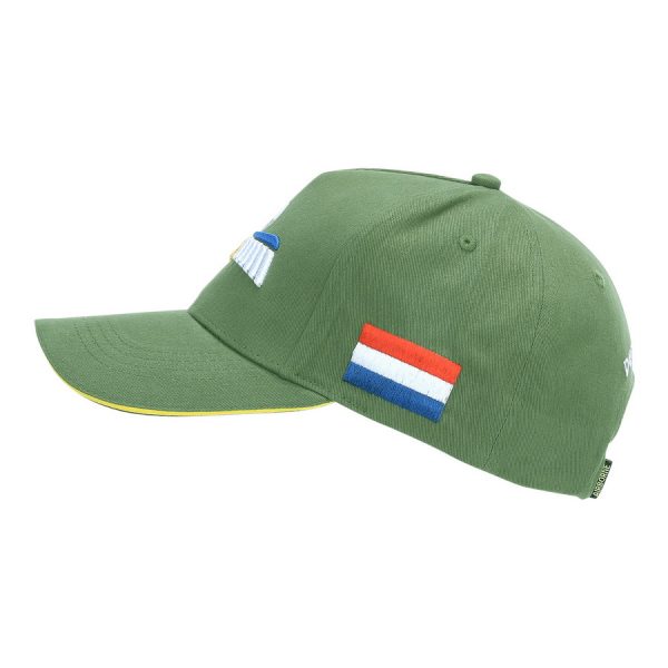 215093 Baseball cap Dutch Night Para Wing with star 3D1 <big><strong>Fostex Garments</strong><strong>® Dutch Night Para Wing      </strong></big> <hr /> <big>Baseball cap met Dutch Night Para Wing logo geborduurd. De baseball cap heeft 3D geborduurde logo’s en is verstelbaar aan de achterzijde. De pasvorm van de baseball cap is perfect welke zorgt voor optimaal comfort. <strong>Materiaal:</strong> 100% katoen <strong>Maat:</strong> One size fits all</big> Groen