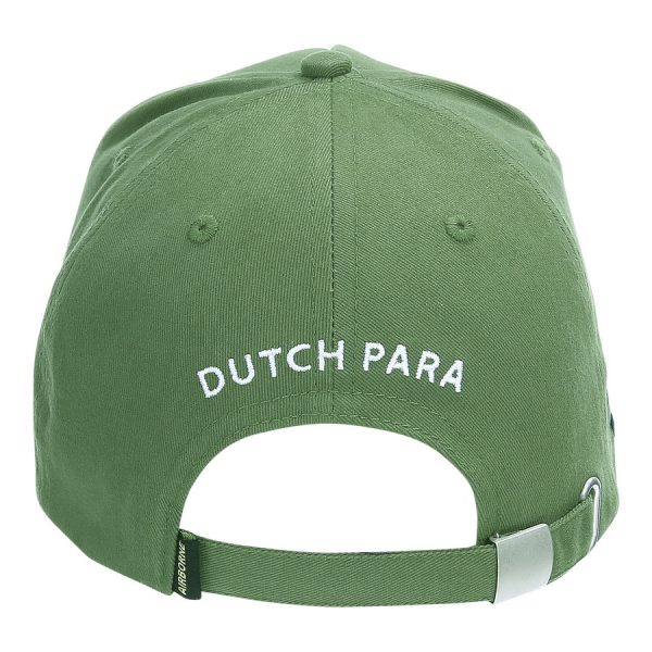 215093 Baseball cap Dutch Night Para Wing with star 3D3 <big><strong>Fostex Garments</strong><strong>® Dutch Night Para Wing      </strong></big> <hr /> <big>Baseball cap met Dutch Night Para Wing logo geborduurd. De baseball cap heeft 3D geborduurde logo’s en is verstelbaar aan de achterzijde. De pasvorm van de baseball cap is perfect welke zorgt voor optimaal comfort. <strong>Materiaal:</strong> 100% katoen <strong>Maat:</strong> One size fits all</big> Groen