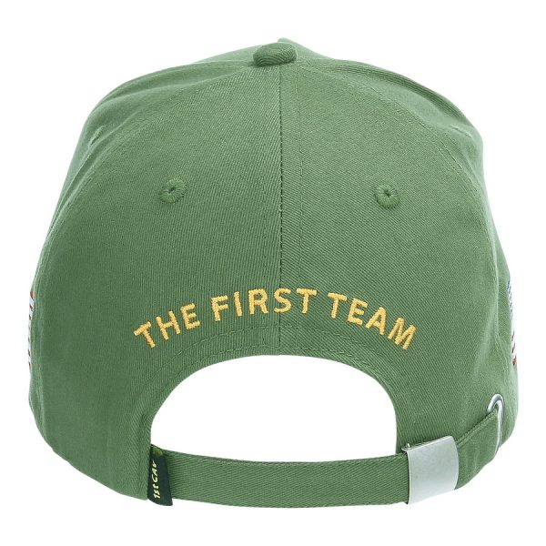 215094 Baseball cap US Cavalry WWII 3D3 <big><strong>Fostex Garments® US Cavalry WWII Baseball Cap   </strong></big> <hr /> <big>Baseball cap van de US Cavalry WWII series. De baseball cap heeft 3D geborduurde tekst en is verstelbaar aan de achterzijde. De pasvorm van de baseball cap is perfect welke zorgt voor optimaal comfort.</big> <strong>Materiaal:</strong> 100% katoen <strong>Maat: </strong>One size fits all Groen