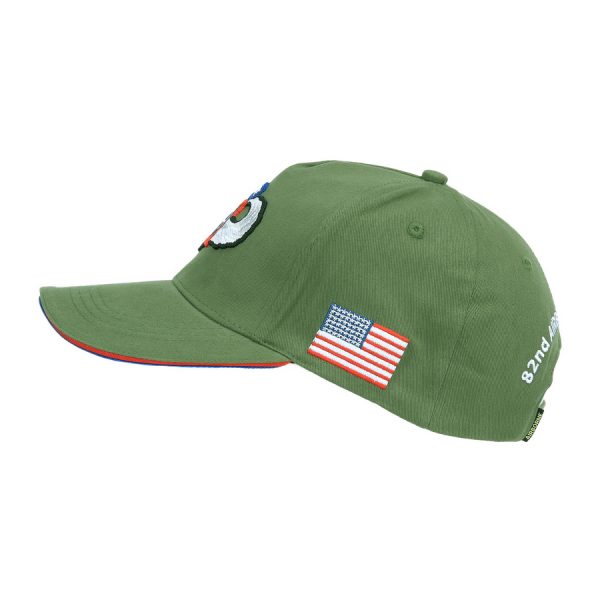 215095 Baseball cap 82nd Airborne WWII 3D2 <big><strong>Fostex Garments® 82nd Airborne WWII Baseball Cap   </strong></big> <hr /> <big>Baseball cap van de 82nd Airborne WWII serie. De baseball cap heeft 3D geborduurde tekst en is verstelbaar aan de achterzijde. De pasvorm van de baseball cap is perfect welke zorgt voor optimaal comfort.</big> <strong>Materiaal:</strong> 100% katoen <strong>Maat: </strong>One size fits all &nbsp; Zwart