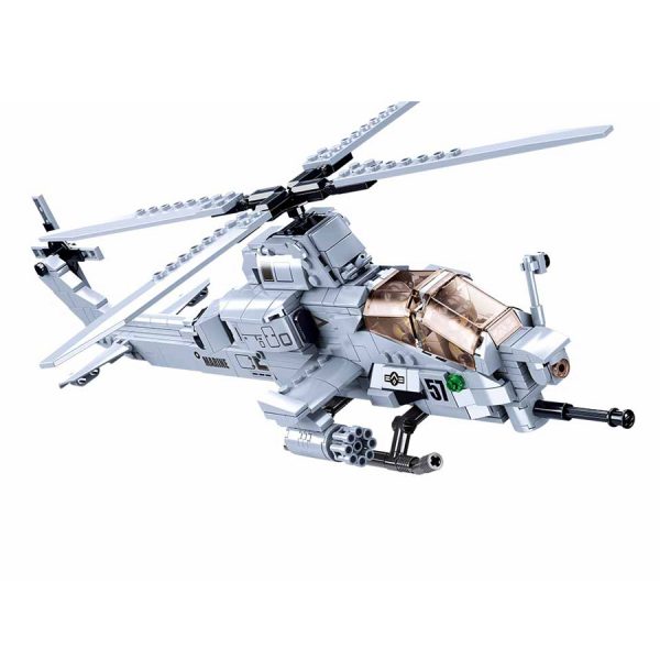 413294 Sluban Attack Helicopter M38 B0838 16117 Sluban is hét merk met leger gerelateerde bouwsets. Sluban is een van de weinige aanbieders van bouwstenen die legerartikelen in haar assortiment heeft. Het voordeel van Sluban is dat het ook compatibel is met andere grote bouwsteenmerken, je hoeft je dus geen zorgen te maken dat sluban niet past op je andere bouwsteenmerken.