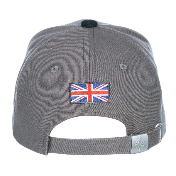 215082 Baseball cap Royal Air Force Invasion Stripes 3D4 <big><strong>Fostex Garments® RAF Invansion Stripes Baseball Cap   </strong></big> <hr /> <big>Baseball cap met als opdruk het RAF logo uit WWII en de bekende D-Day Invasion Stripes welke te zien waren op alle geallieerde vliegtuigen. De baseball cap heeft 3D geborduurde tekst en is verstelbaar aan de achterzijde. De pasvorm van de baseball cap is perfect welke zorgt voor optimaal comfort. <strong>Materiaal:</strong> 100% katoen <strong>Maat: </strong>One size fits all <strong>EAN Code: </strong>8719298252498</big> Grijs