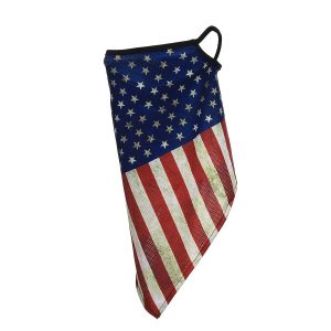 Gezichtsmasker met oorlus USA vintage style 1
