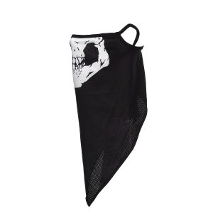 Gezichtsmasker met oorlus skull style 9