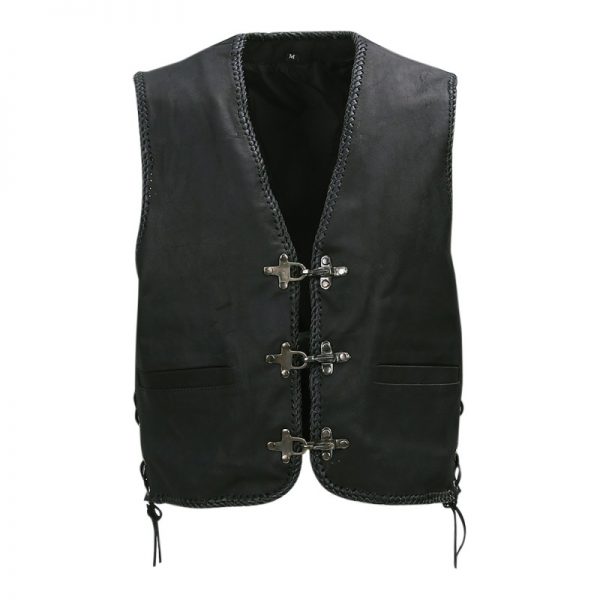 128475 Biker vest X treme <h3 data-start="0" data-end="66"><strong data-start="4" data-end="64">Biker Vest X-Treme – 100% Echt Leer & Robuuste Kwaliteit</strong></h3> <p data-start="68" data-end="368">Het <strong data-start="72" data-end="114">Biker Vest X-Treme van Fostex Garments</strong> is de perfecte keuze voor bikers en liefhebbers van een stoere look. Dit <strong data-start="188" data-end="207">100% leren vest</strong> is niet alleen stijlvol, maar ook duurzaam en comfortabel. Dankzij de <strong data-start="278" data-end="301">hoge kwaliteit leer</strong> biedt het vest een robuuste uitstraling en een lange levensduur.</p> <p data-start="370" data-end="691">Met <strong data-start="374" data-end="422">twee ruime buitenzakken en twee binnenzakken</strong> biedt dit vest voldoende opbergruimte voor je essentials zoals sleutels, portemonnee en telefoon. De <strong data-start="524" data-end="540">druksluiting</strong> zorgt voor een stevige en gemakkelijke sluiting, terwijl de comfortabele pasvorm ervoor zorgt dat je vrij kunt bewegen, zowel op als naast de motor.</p>