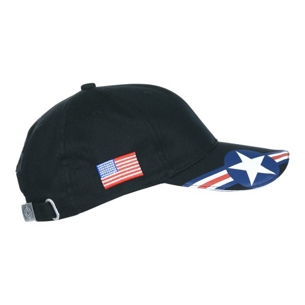 215083 Baseball cap U.S. Air Force USAF11 <big><strong>Fostex Garments® USAF Baseball Cap   </strong></big> <hr /> <big>Baseball cap met als opdruk op de klep het USAF logo. De baseball cap heeft 3D geborduurde tekst en is verstelbaar aan de achterzijde. De pasvorm van de baseball cap is perfect welke zorgt voor optimaal comfort.</big> <strong>Materiaal:</strong> 100% katoen <strong>Maat: </strong>One size fits all Zwart