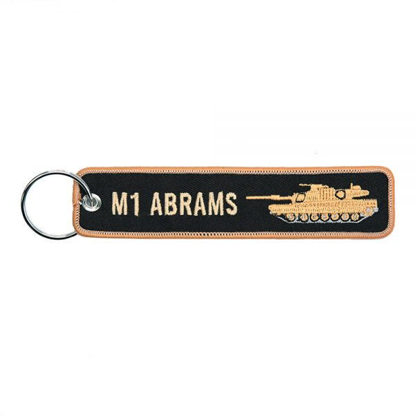 251305 1594 Sleutelhanger M1 Abrams Tank 92 Sleutelhanger van 100% nylon <strong>Afmeting:</strong> 13 x 3 cm