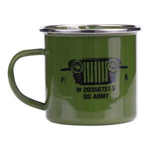 Emaille mok US Army