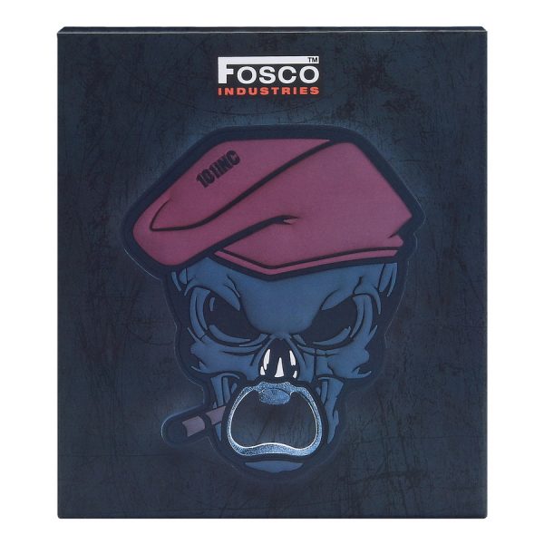 416127 Flesopener 3D PVC Skull sigaar1 <big>Traditionele RVS flesopener met een mooi design PVC grip.</big> <big><strong>Afmeting:</strong> 11 x 9 cm</big> &nbsp;