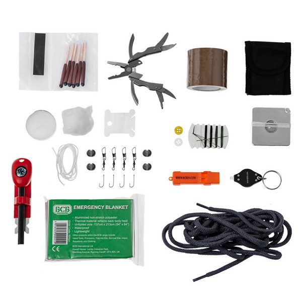 469478 BCB Survival essential kit CK7011 <ul> <li><strong>Afmetingen:</strong> 160 x 230 mm</li> <li><strong>Gewicht:</strong> 360 g</li> <li><strong>Materiaal tas:</strong> Gesiliconiseerd 40D ripstop nylon met waterdichte PU-coating</li> <li><strong>Kleur:</strong> Oranje</li> </ul> <hr /> <h3><strong>Waarom kiezen voor de BCB Noodpakket Droogtas CK701?</strong></h3> ✔ <strong>Compact en lichtgewicht:</strong> Makkelijk mee te nemen zonder extra gewicht toe te voegen. ✔ <strong>Waterdichte verpakking:</strong> Houdt de inhoud veilig, droog en beschermd tegen de elementen. ✔ <strong>Multifunctionele tools:</strong> Biedt alles wat je nodig hebt om noodsituaties aan te pakken. ✔ <strong>Duurzaam ontwerp:</strong> Gemaakt van hoogwaardige materialen die bestand zijn tegen zware omstandigheden. ✔ <strong>Goed georganiseerd:</strong> Alle essentiële overlevingsitems in één handige tas. Met de <strong>BCB Noodpakket Droogtas CK701</strong> ben je volledig voorbereid op onverwachte situaties, of je nu onderweg bent, kampeert, of jezelf voorbereidt op noodsituaties!