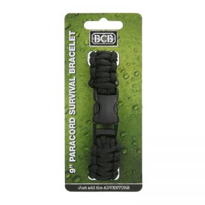BCB Paracord 9 inch zwart CM073B
