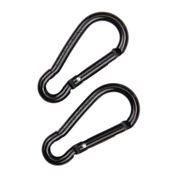259143 BCB 6mm karabijnhaak 2 stuks CL1151 <big>Handige Karabijnhaken, ideaal voor sleutels, mokken of zaklampen. Te gebruiken om bijna elk item aan uw webbing of rugzak te bevestigen.</big> <strong>Kenmerken:</strong> <ul> <li><big>Snelle clipactie</big></li> <li><big>2 karabijnhaken per verpakking</big></li> <li><big>Hoge treksterkte</big></li> <li><big>Verpakt in Bushcraft blisterverpakking</big></li> </ul>