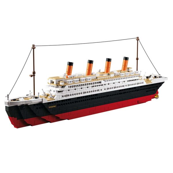 413234 Sluban Titanic Big M38 B0577 16085 Sluban is hét merk met leger gerelateerde bouwsets. Sluban is een van de weinige aanbieders van bouwstenen die legerartikelen in haar assortiment heeft. Het voordeel van Sluban is dat het ook compatibel is met andere grote bouwsteenmerken, je hoeft je dus geen zorgen te maken dat sluban niet past op je andere bouwsteenmerken.