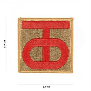 Embleem stof 90th US Infantry Division WWII #3051