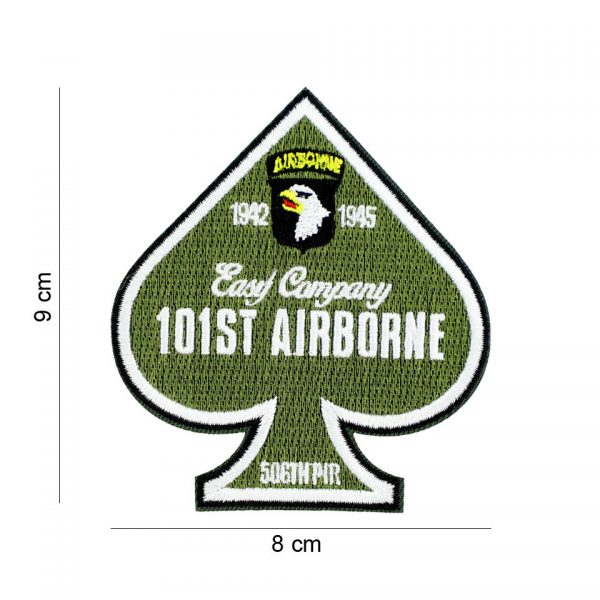 442306 8038 Embleem stof Easy company 20001 Embleem met tekst/afbeelding van stof.