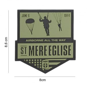 Embleem 3D PVC St Mere Eglise #7120