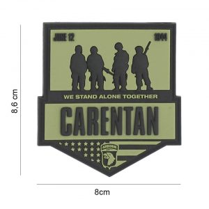 Embleem 3D PVC Carentan #7121